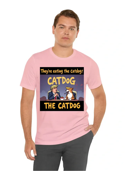 Donald Trump slogan they're eating the catdog