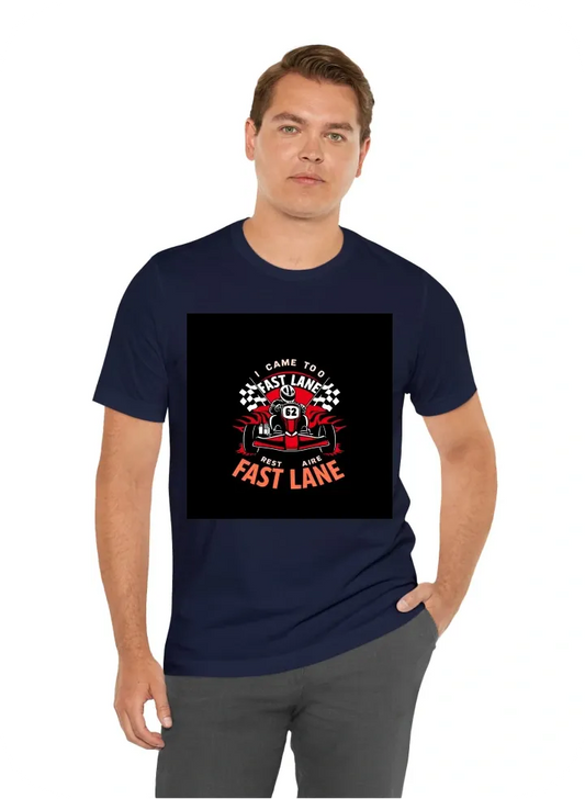 So many people posting AI generated images and the words dont even make sense!  Tshirts will be black, so black backgrounds on images  I’m looking for a talented graphic designer to create a series of custom t-shirt designs for my go-kart track, Fast Lane