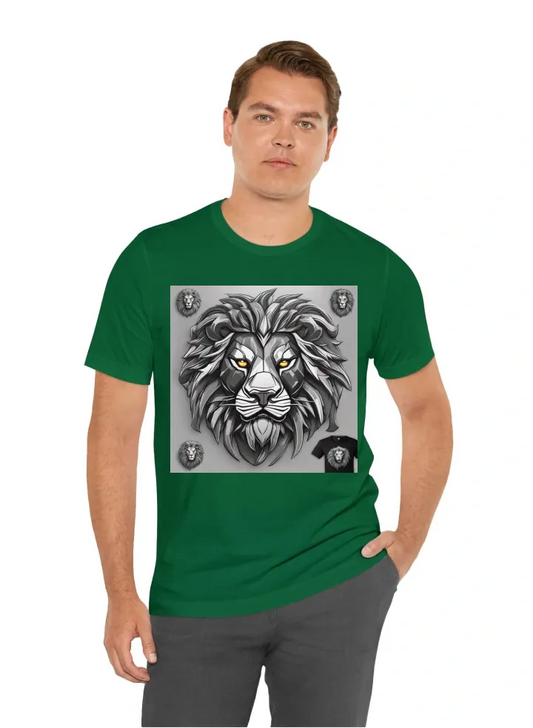 I want a t shirt with lion logo designe