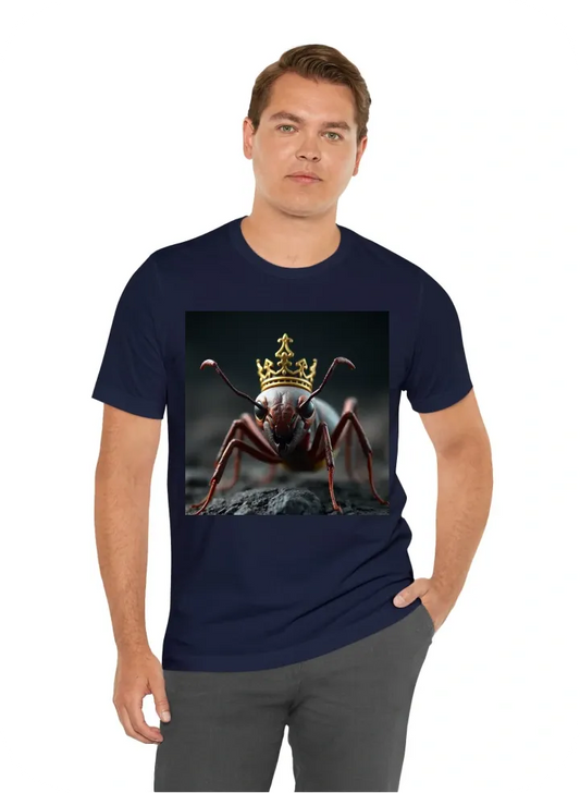 Artistic :crowned king ant