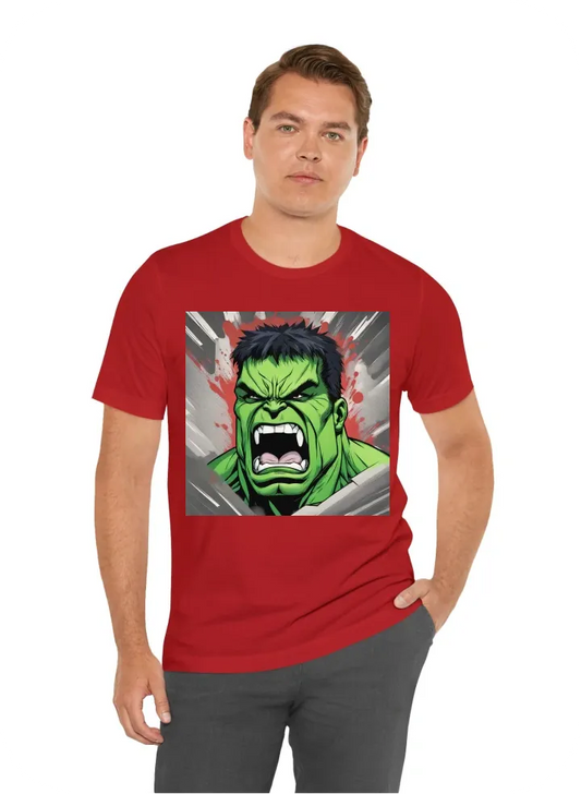 Hulk with angry face