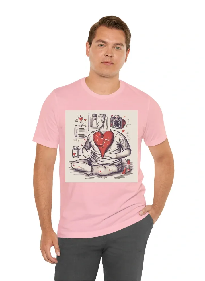 I want a t shirt with the words "Youth Heart Watch" an illustration of the heart and someone doing cpr