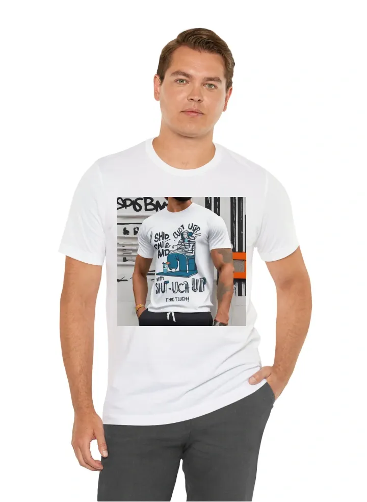 Tshirt with shut up and Bench