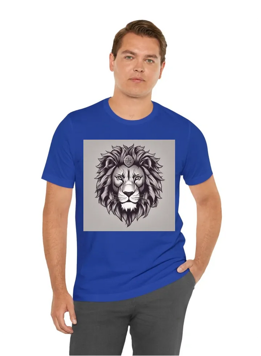 I want a t shirt with lion logo designe