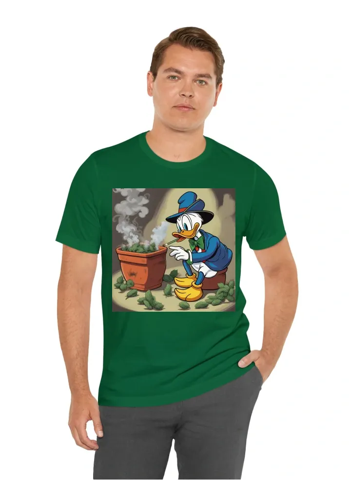 Donald Duck smoke weed