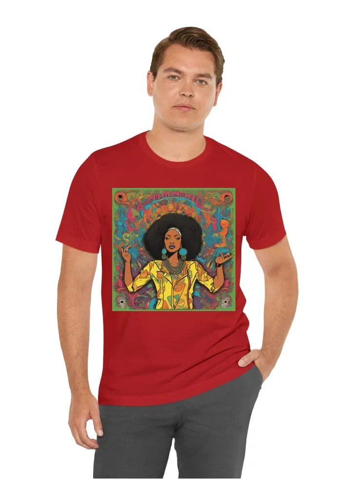 Merch with  band name 'Keisha Martin & The Jamrock Soul Xperience' retro style