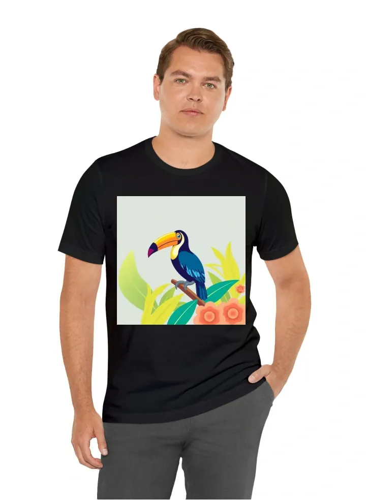 A cool design of a toucan