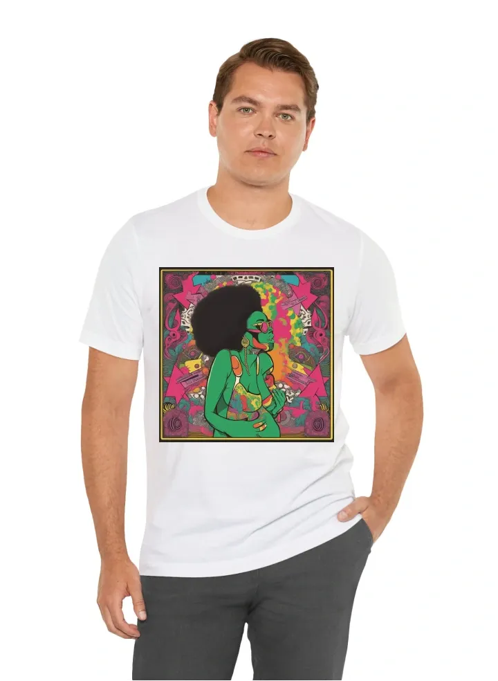 Merch with  band name 'Keisha Martin & The Jamrock Soul Xperience' retro style