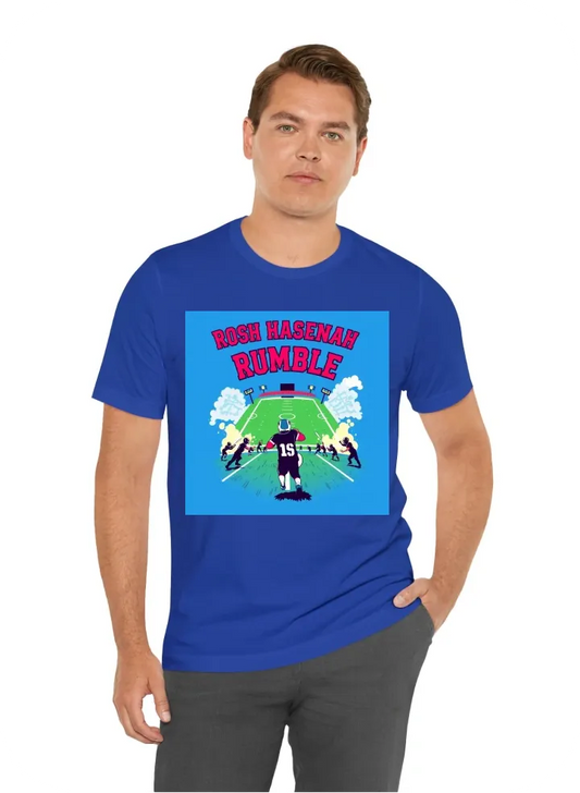 I want T-Shirt with: Rosh Hashanah Rumble Football Game