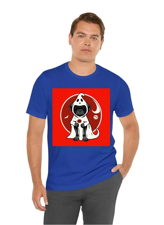 T Shirt Hallowen Dog Ghost