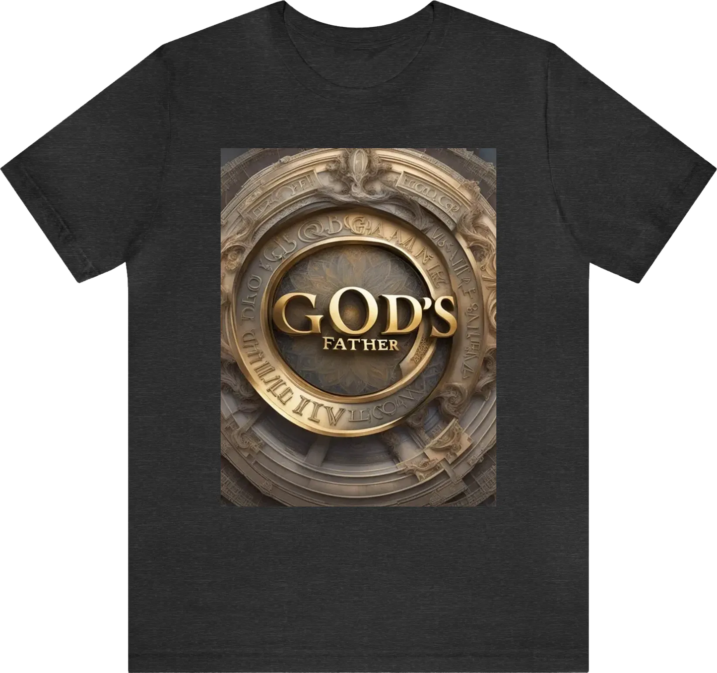 God's Father highly shapes letters, text, font canvas , Glass.8k, fisheye lens, highly detailed