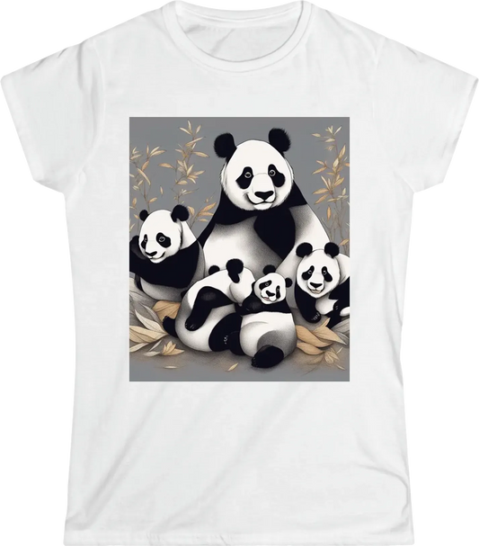 Family of pandas