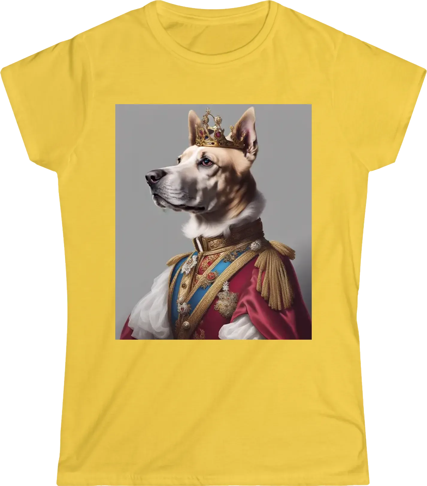 Dog royal portrait