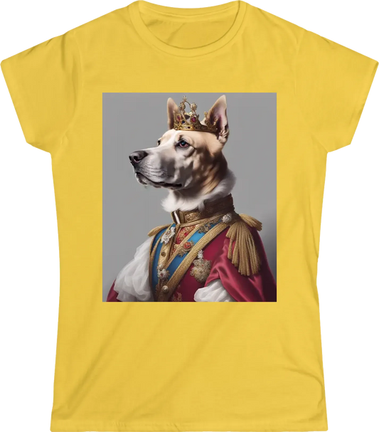 Dog royal portrait