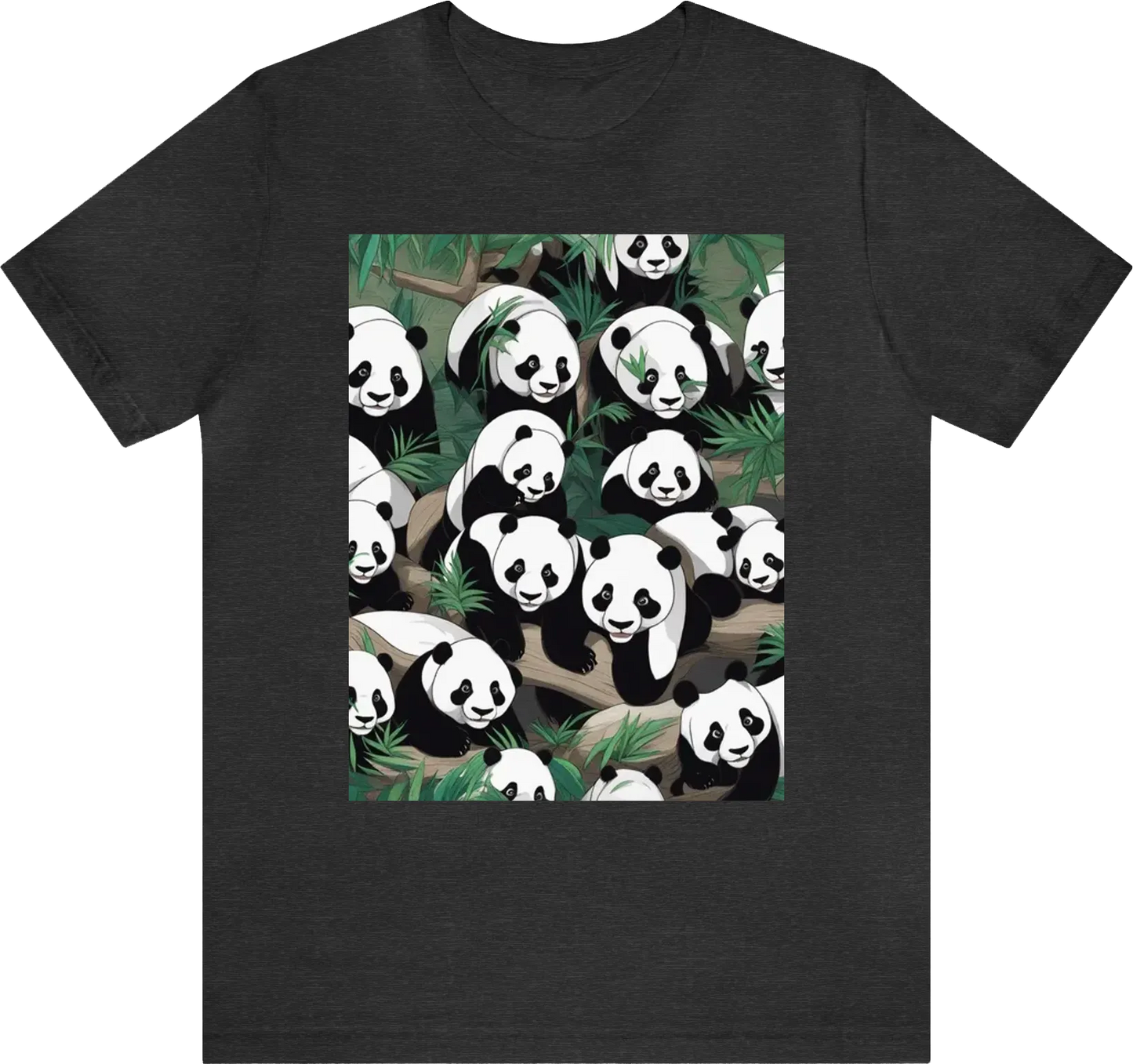 Family of pandas