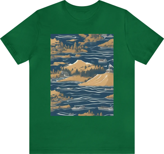 San juan islands tshirt.  include text san juan islands