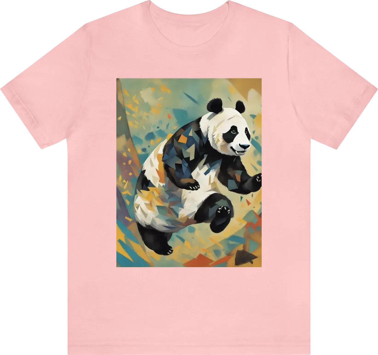 Panda jumping