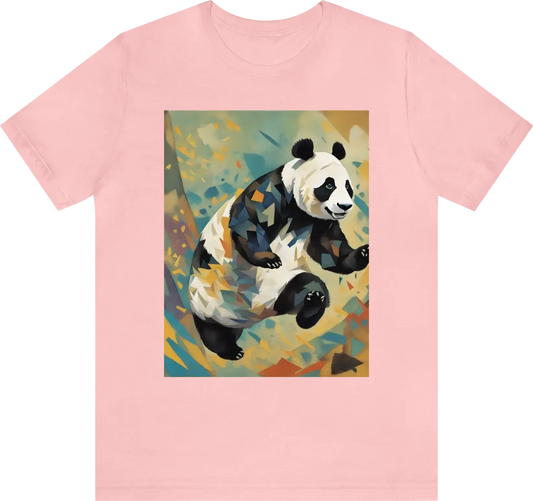 Panda jumping