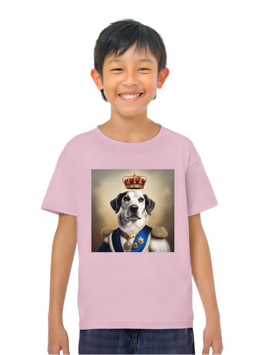 Dog royal portrait
