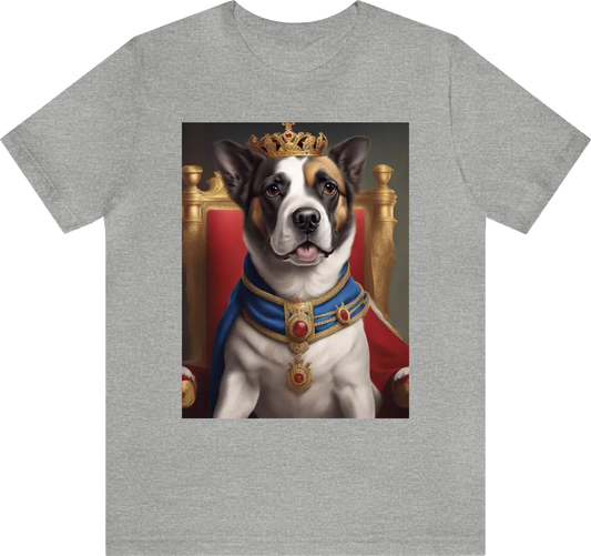 Dog royal portrait