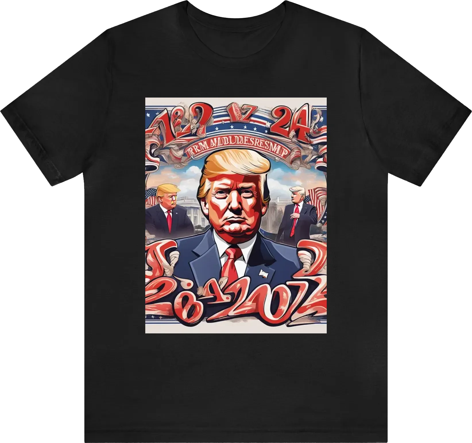 Donald Trump 2024 President lettering – Artificial Printer