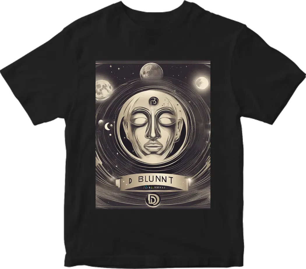 Create designs for brand d'blunt, elements- future human, future elements, human brain, moon, space