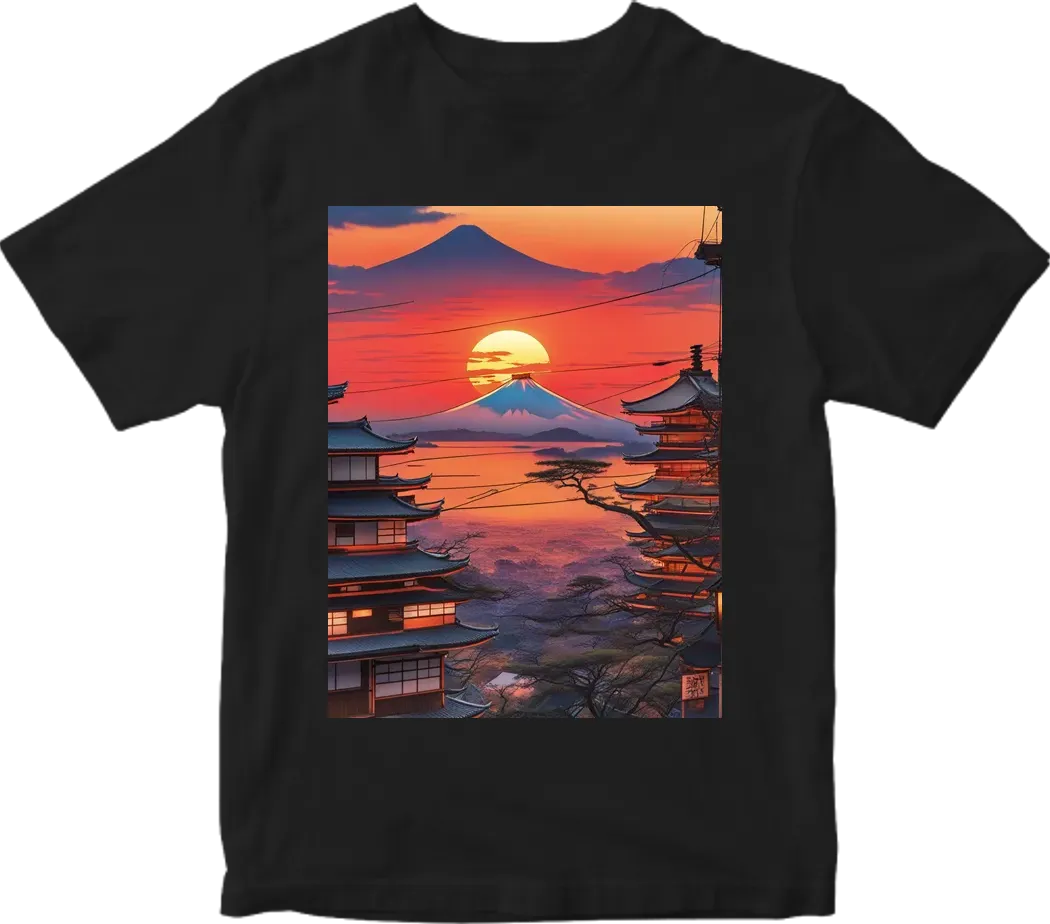 Japan sunset