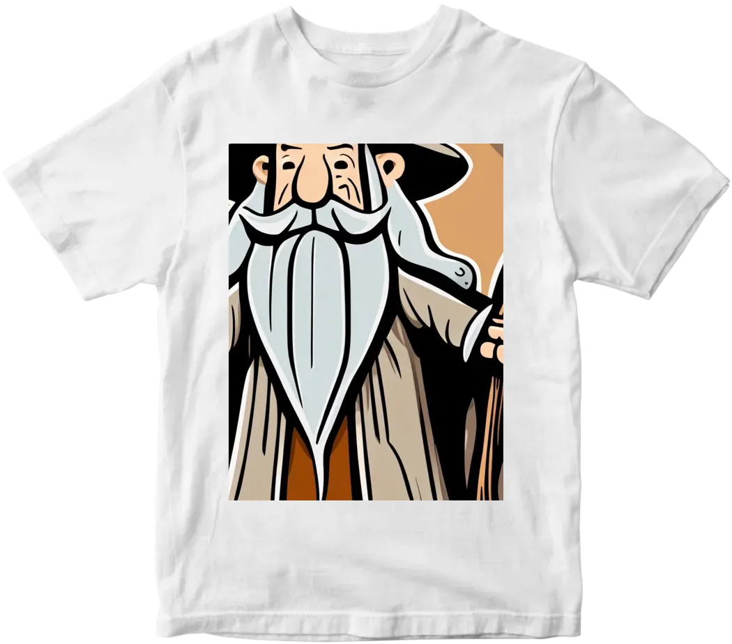 Small cartoon gandalf saying "you shall not hack" and word DEF CON 31