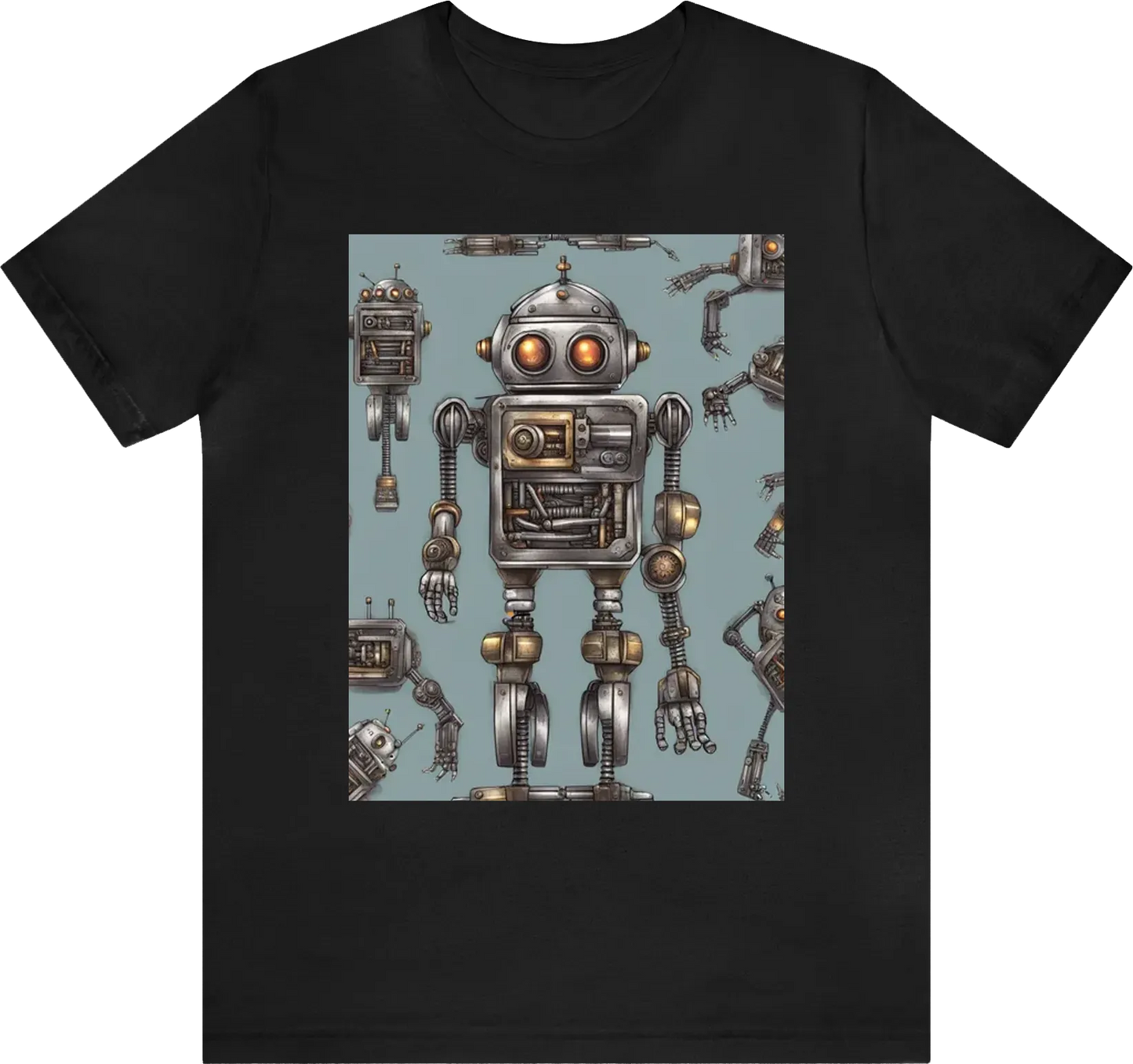 Cool metal robot