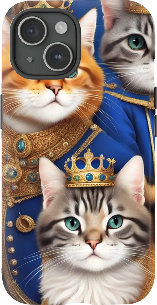Cute royal cat