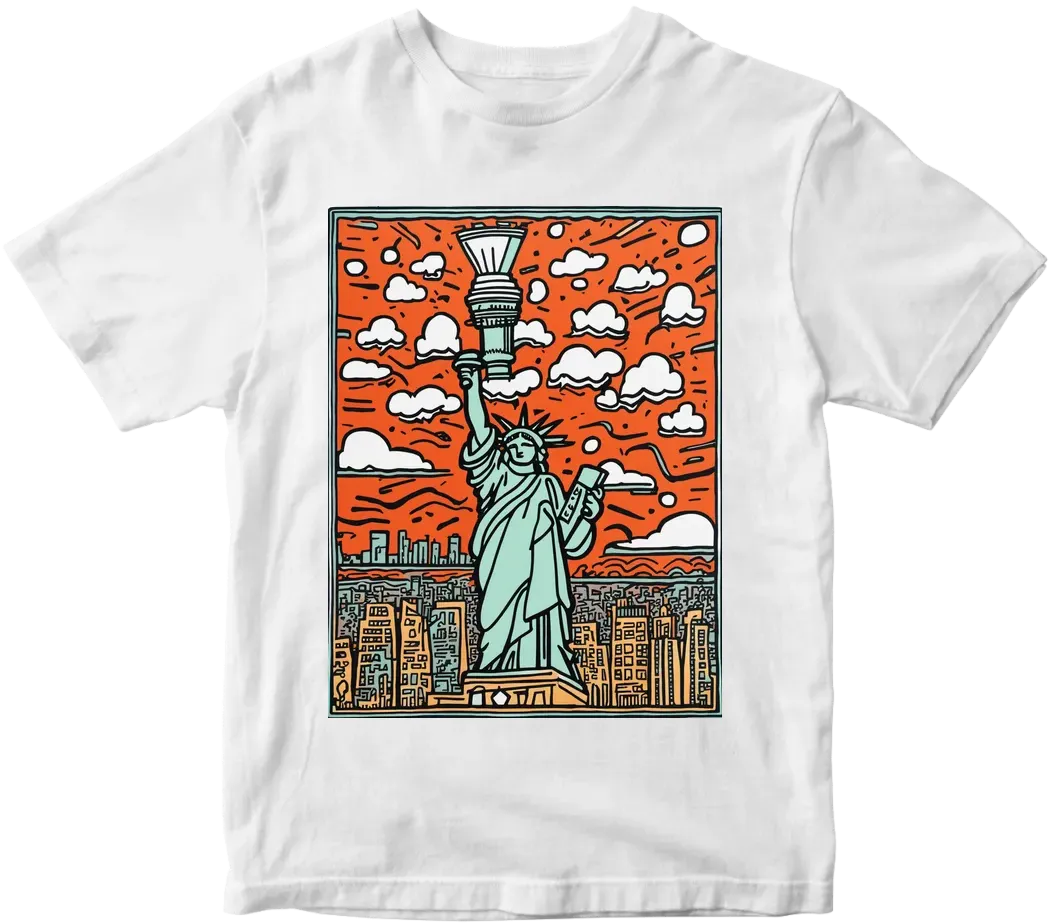 Statue of liberty art by keith haring – Artificial Printer
