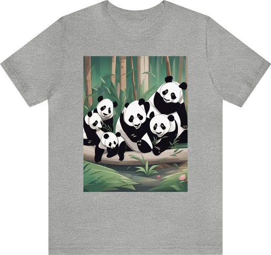 Family of pandas