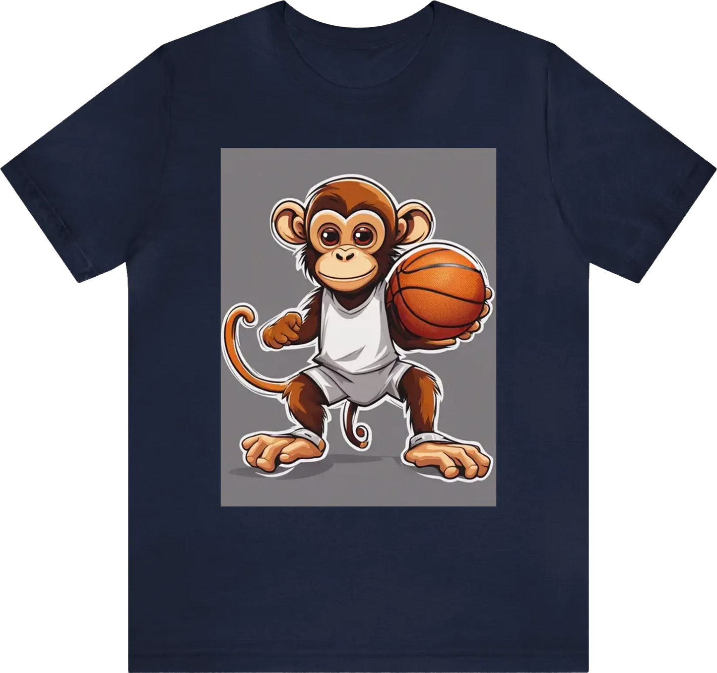 Basketball player monkey
