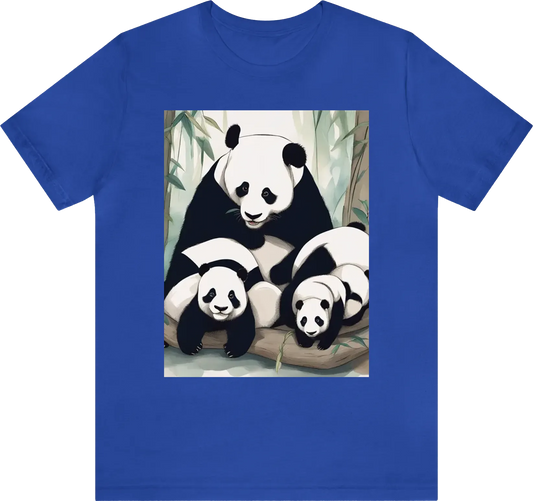 Family of pandas