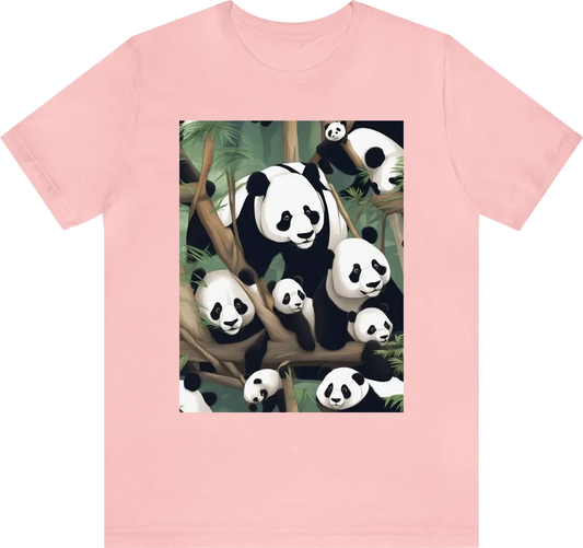 Family of pandas