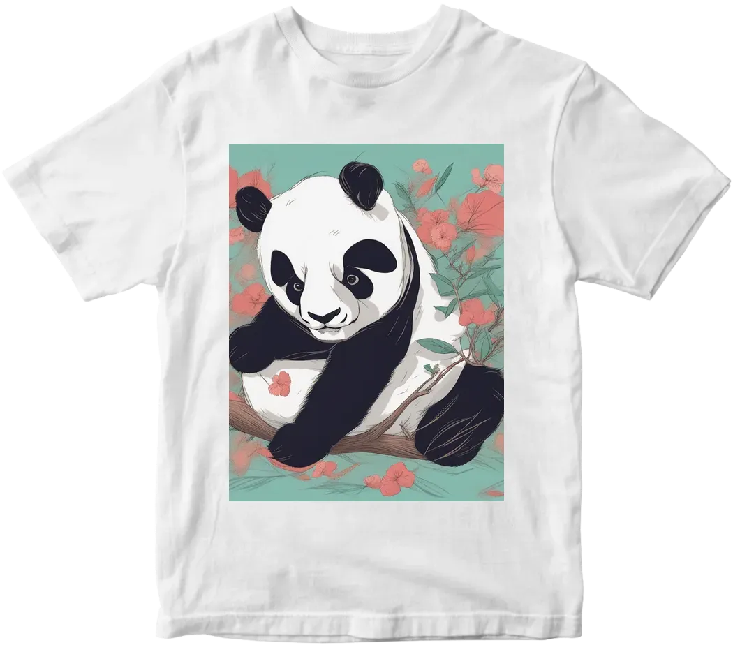 Panda on back