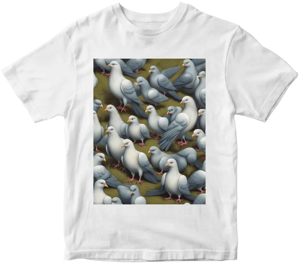 A gang of pigeon mafia