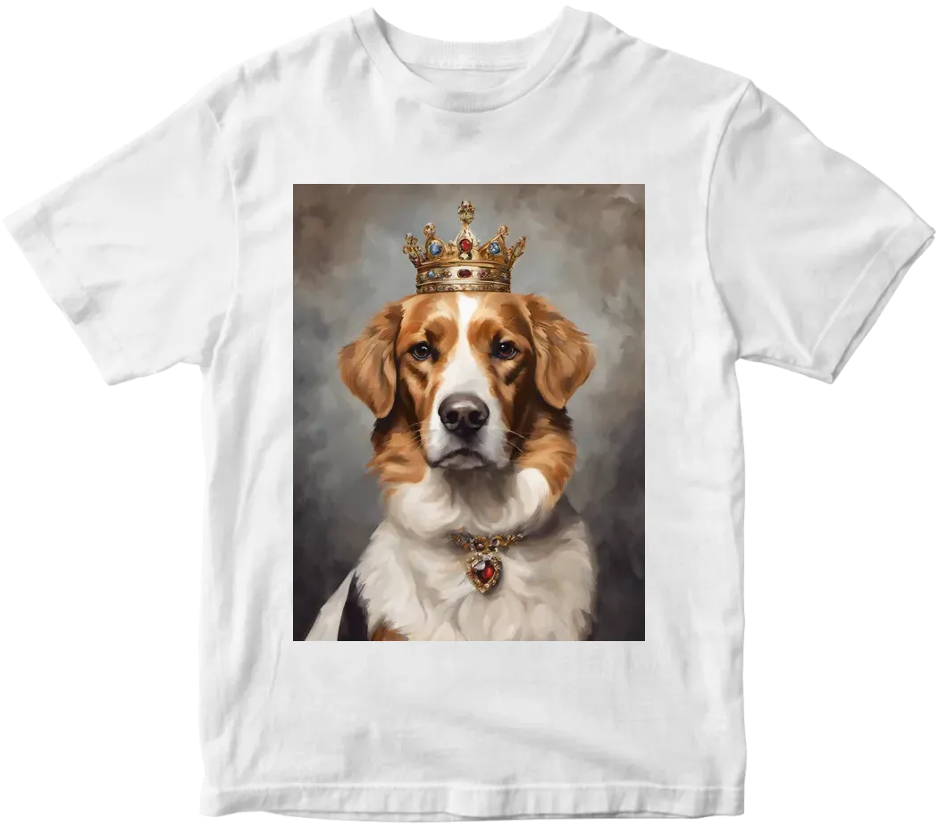 Royal dog portrait