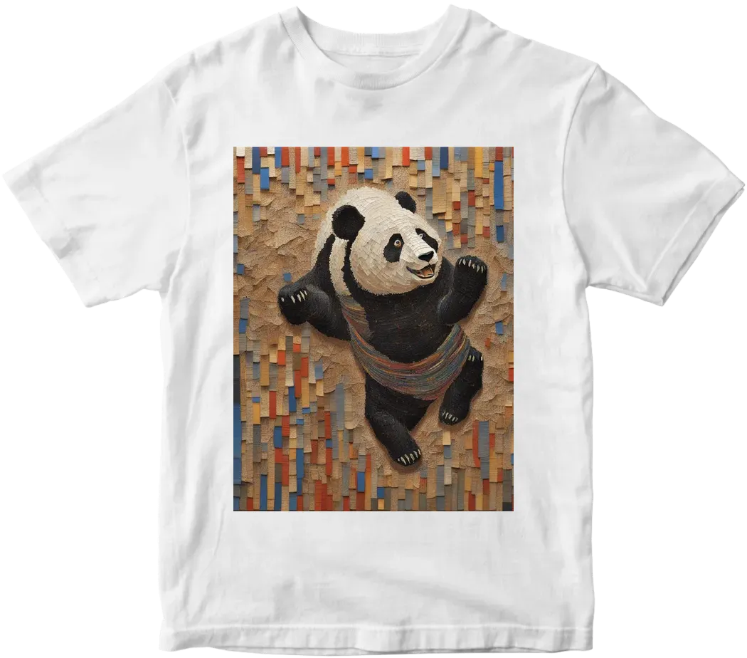 Panda jumping