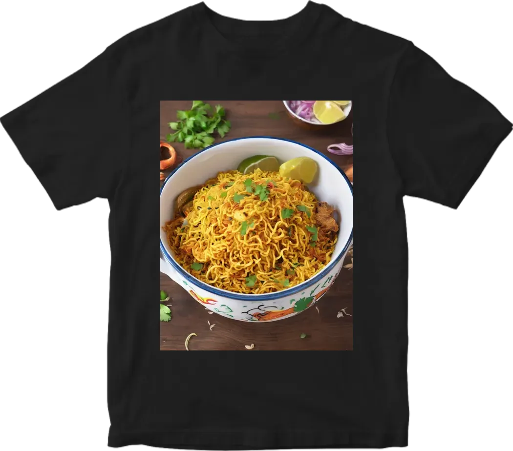 Indian maggi nooles in a bowl