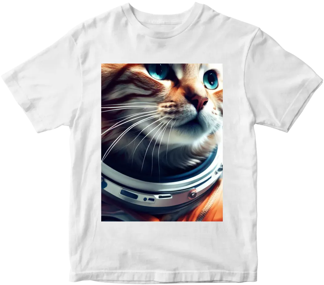 Beautiful Cat in Space