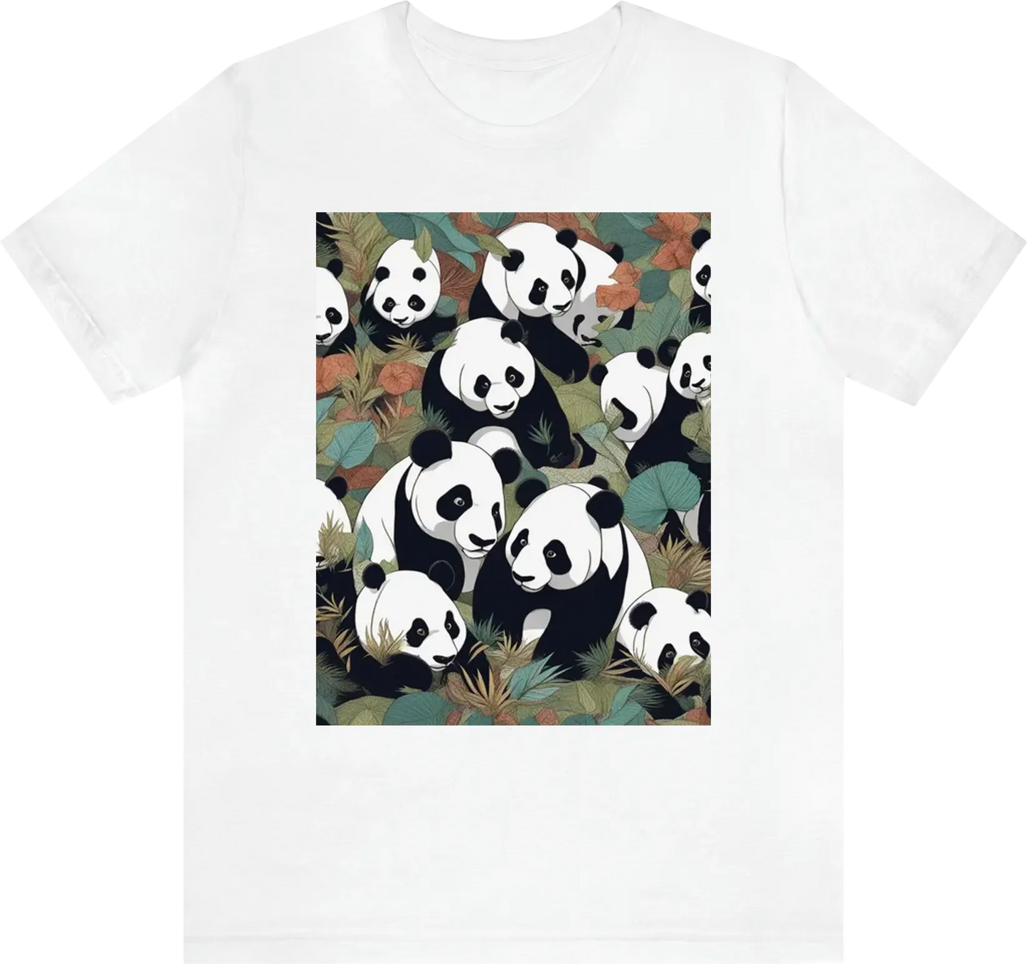 Family of pandas