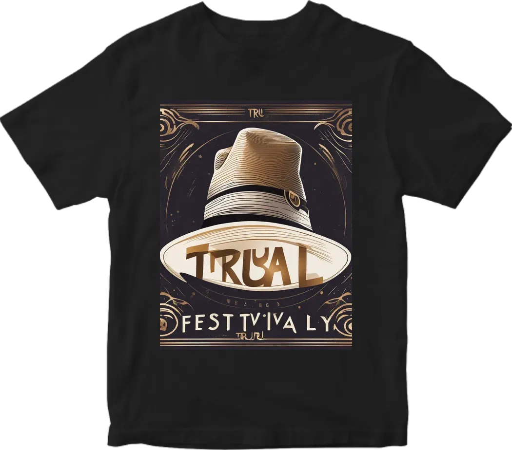 Hat logo for my business that says [Tru Festival]