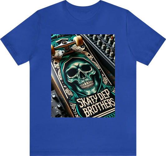 Skateboard stay deep brothers skull dj