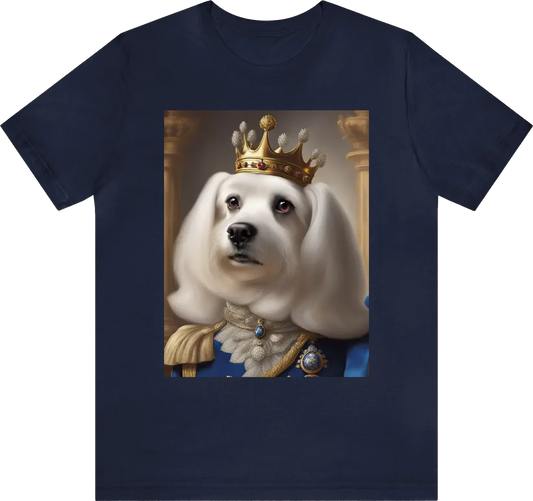 Dog royal portrait