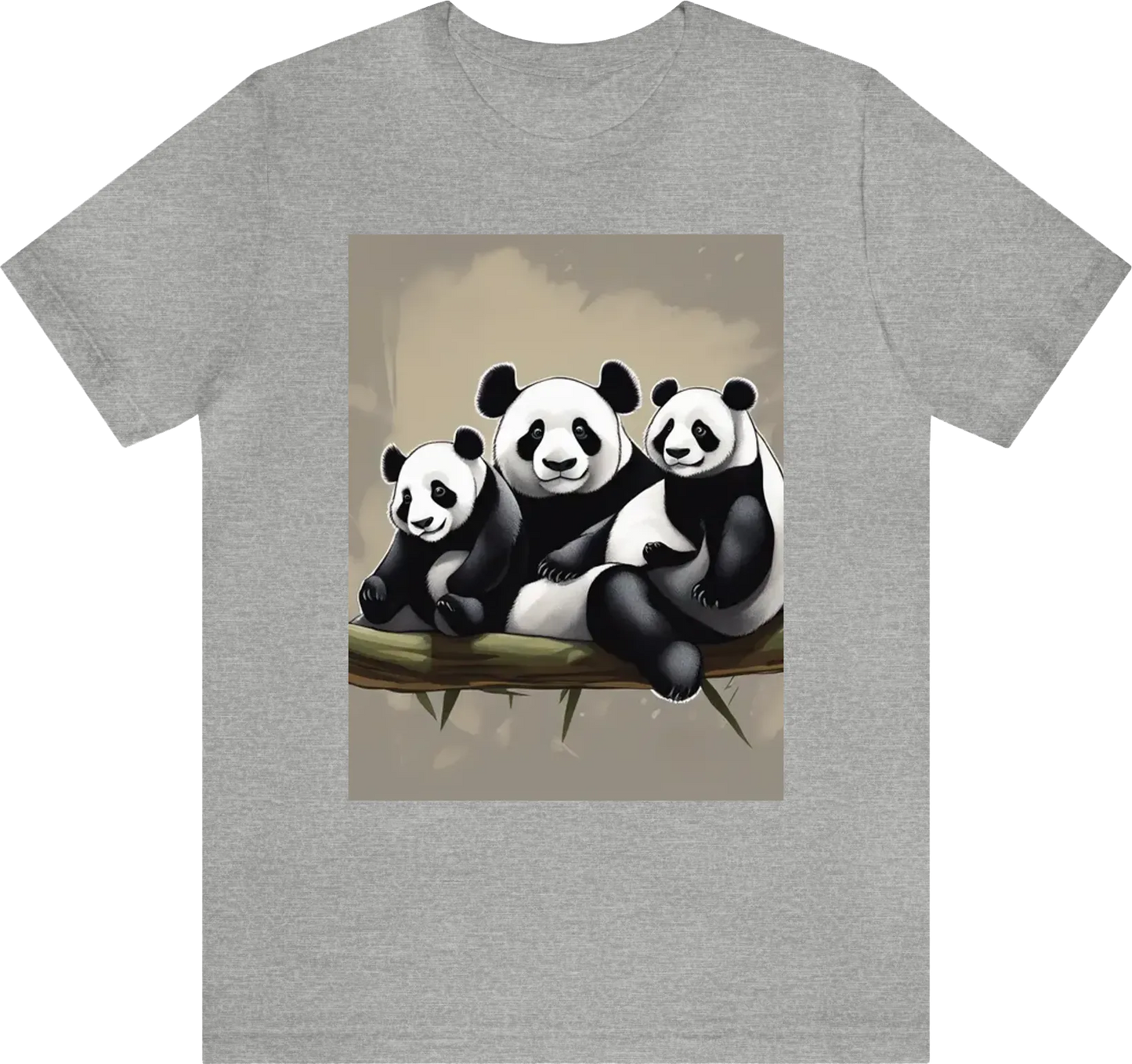 Family of pandas