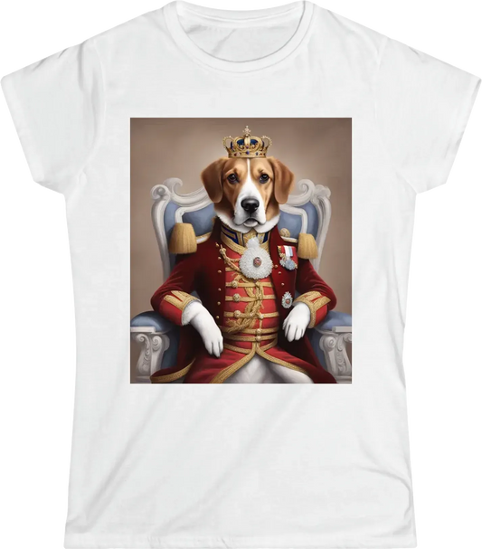 Dog royal portrait