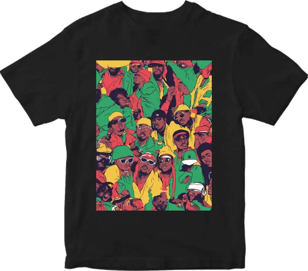 Tribe called quest style illustration