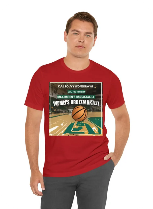 "WIL Mentorship Program" text with basketball in background, "Cal Poly Women's Basketball" text