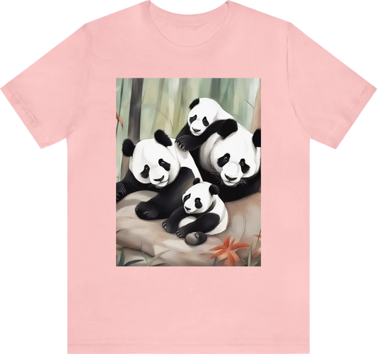 Family of pandas